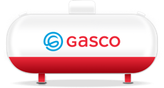 Estanque de gas Gasco